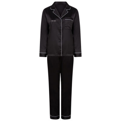 Ladies Satin Long PJs Thumbnail