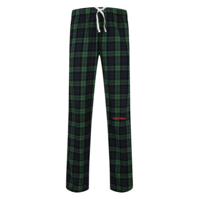 Mens Tartan Lounge Pants Thumbnail