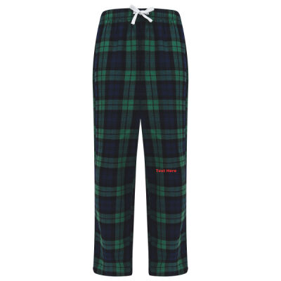 Kids Tartan Lounge Pants Thumbnail