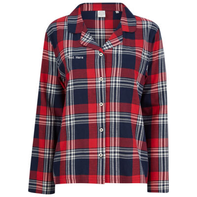 Ladies Tartan Lounge Set Thumbnail